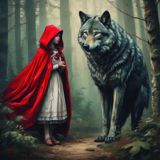 Rotkäppchen und der Wolf